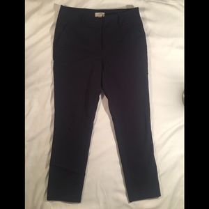 LOFT Navy Modern Skinny Ankle Pants: Size 6
